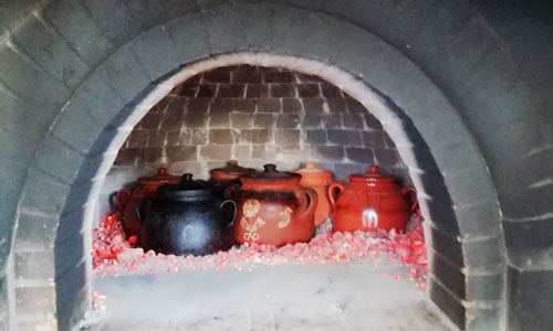 Woodoven cooking for groups in Sifnos