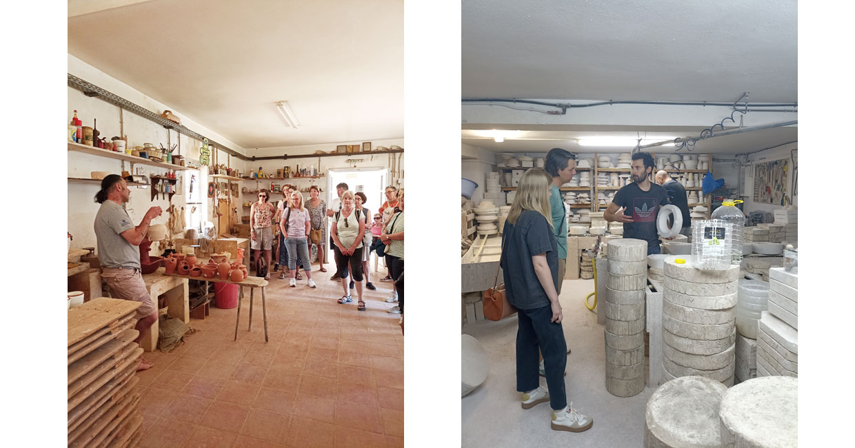 Pottery workshop and seminars with Sifnos events