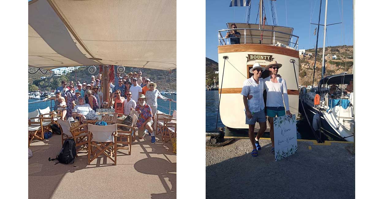 Special events planning in Sifnos